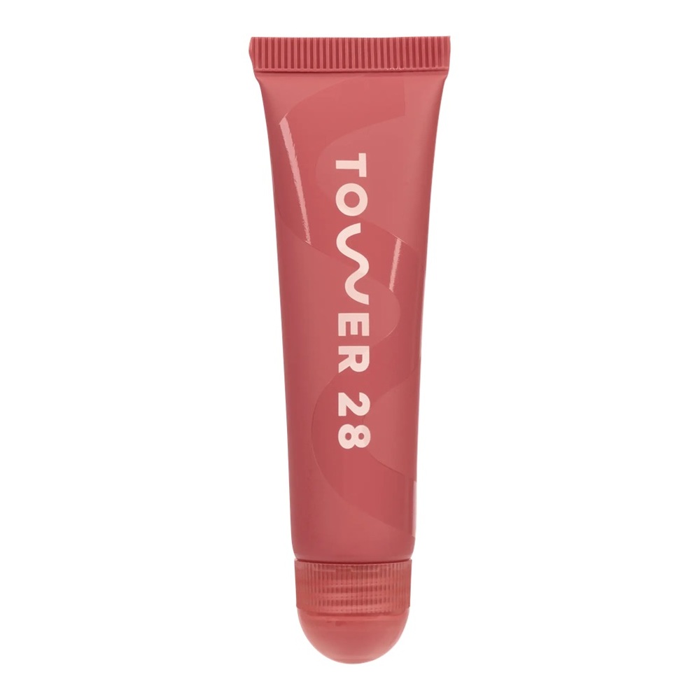 Tower 28 Lip Softie Gloss Balm - Red Bean Mochi